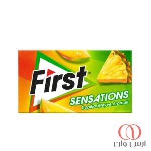 آدامس-فرست-با-طعم-آناناس-وزن-27-گرم