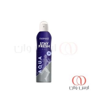 اسپری-دئودورانت-استی-فرش-مردانه-فارماسی-آکوا-150-میلی-لیتر