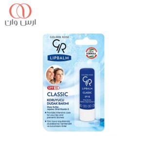 بالم-لب-گلدن-رز-آبی-مدل-کلاسیک-با-SPF15