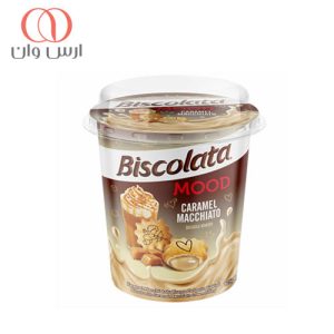 بیسکولاتا مود کارامل ماکیاتو زرد 125 گرم
