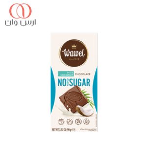 تابلت-شکلات-تلخ-70-درصد-نارگیلی-بدون-شکر-واول-90-گرم