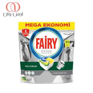 قرص-ماشین-ظرفشویی-فیری-پلاتینیوم-90-عددی