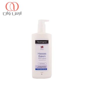 لوسیون-بدن-نوتروژینا-سفید-برای-پوست-حساس-400-میلی-لیتر