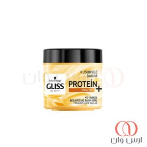 ماسک-مو-گلیس-حاوی-پروتئین-و-روغن-شی-باتر-400-میلی-لیتر