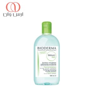 میسلار-واتر-بایودرما-سبز-مدل-سبیوم-پوست-چرب-500-میلی-لیتر