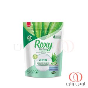 پودر-صابون-نوزاد-روکسی-سبز-رایحه-آلوورا-800-گرم