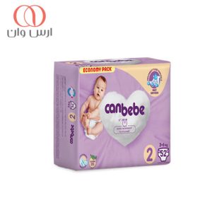 پوشک-چسبی-جان-ببه-مدل-فست-دراینس-سایز-2-بسته-52-عددی