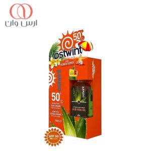 پک-کرم-ضد-آفتاب-+SPF50-و-ژل-آلوورا-استوینت-100-میلی-لیتر