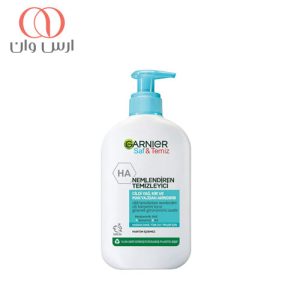ژل-شستشوی-آبرسان-گارنیر-مدل-صاف-و-تمیز-حاوی-هیالورونیک-آلوورا-250-میلی-لیتر