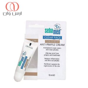 کرم-ضد-جوش-رنگی-سبامد-سری-کلیر-فیس-10-میلی-لیتر
