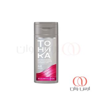 شامپو-رنگ-تونیکا-TOHNIKA-شماره-4.62-صورتی-نئون-حجم-150-میل