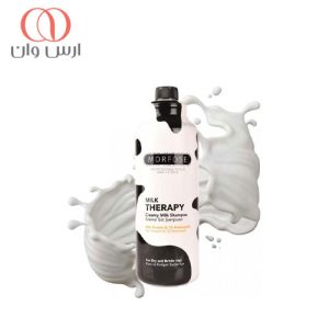 شامپو-شیر-مورفوس-پروتئینه-برای-موهای-ضعیف-و-اسیب-دیده-حجم-1-لیتری