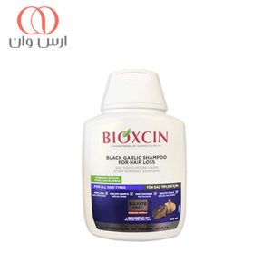 شامپو-ضد-ریزش-بیوکسین-عصاره-سیر-سیاه-مناسب-تمام-موها-حجم-300-میل