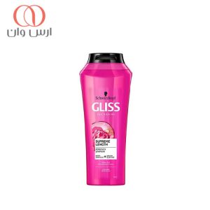 شامپو-گلیس-صورتی-مدل-Superme-Lenght-حجم-500میل