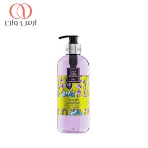 صابون-مایع-ارگانیک-ایوب-صبری-با-رایحه-گیاه-اسطوخودوس-500-میل