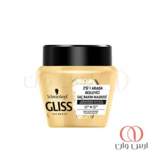 ماسک-مو-گلیس-طلایی-مدل-اولتیمیت-300-میلی-لیتر