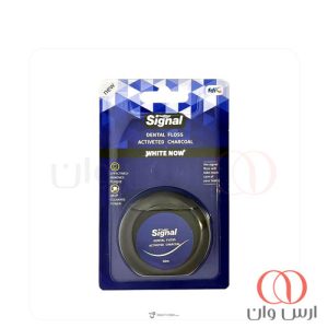 نخ-دندان-زغالی-سیگنال-مدل-white-now-بسته-50-متری