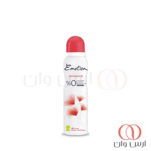 اسپری-دئودرنت-ایموشن-مدل-Romance-حجم-۱۵۰میل