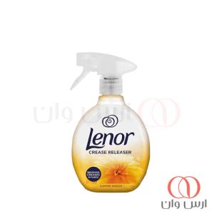 اسپری-ضد-چروک-و-خوشبو-کننده-لباس-لنور-lenor-رایحه-نسیم-تابستانی-حجم-500-میل