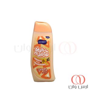 شامپو-بدن-هوبی-حاوی-عصاره-وانیل-500-میل
