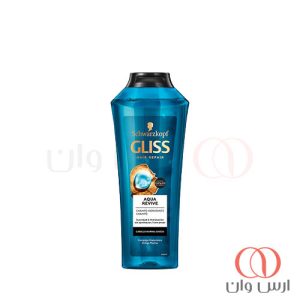 ویژگی‌های شامپو آبرسان موهاي نرمال و خشك Aqua revive گليس 500 میل