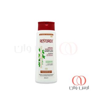 شامپو افزایش دهنده رشد مو رستورکس مناسب موهای خشک و آسیب دیده 500 میل
