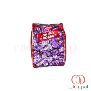 ویفر شکلاتی جانی کراکر بنفش روشن 1 کیلو گرم