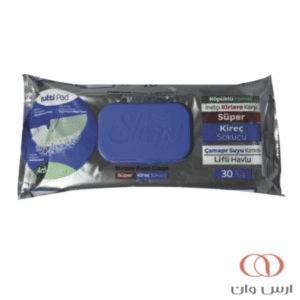 دستمال مرطوب شیرآلات 30 برگی اسلیپی