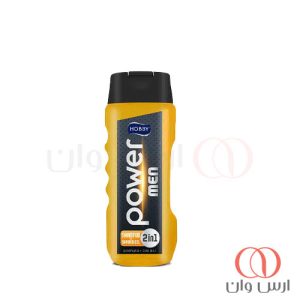 شامپو سر و بدن مردانه هوبی HOBBY مدل POWER 2 IN 1 حجم 400 میل