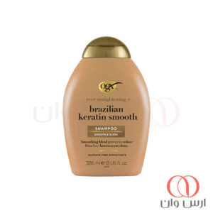 شامپو کراتین برزیلی او جی ایکس 385 میل