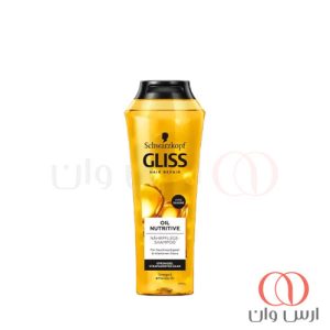 شامپو گلیس مدل Oil Nutritive مناسب موهای آسیب دیده 500 میل