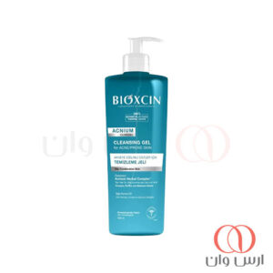 ژل شستشوی صورت ضد جوش بیوکسین مدل ACNIUM مناسب پوست چرب و جوشدار 500 میل