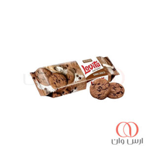 کوکی کلاسیک لاویتا روشن همراه با تکه های شکلات تلخ 150 گرم